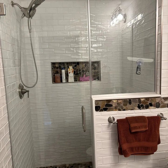 Paroi de douche impeccable