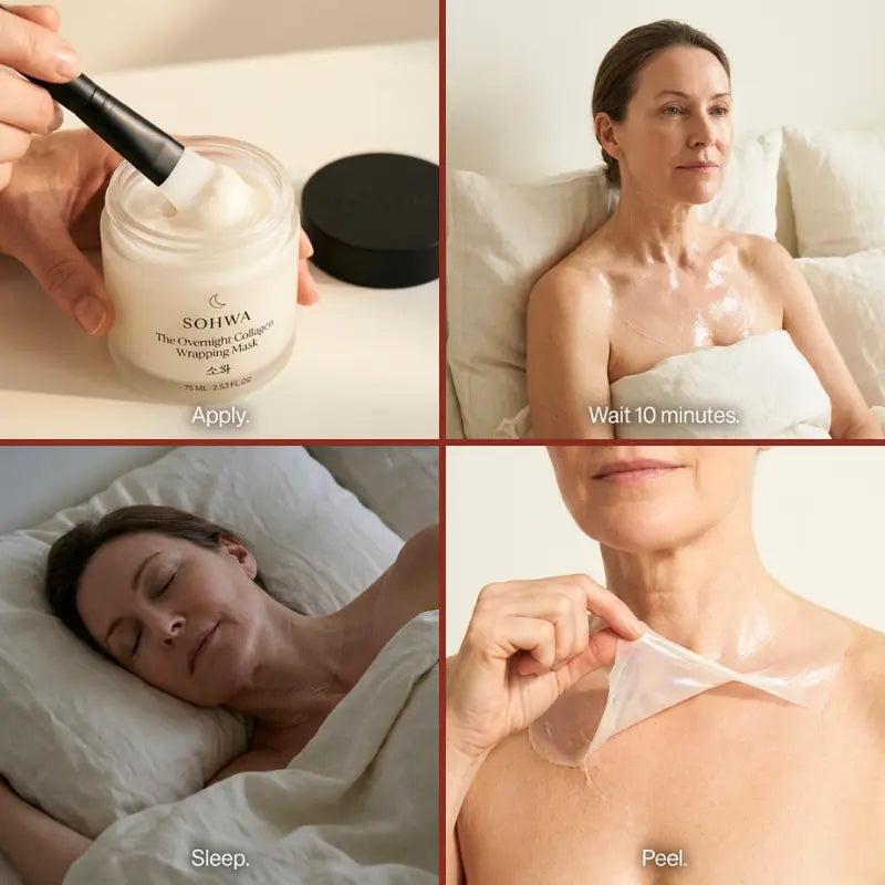 Collagen Night Wrapping Mask — Neck & Décolleté