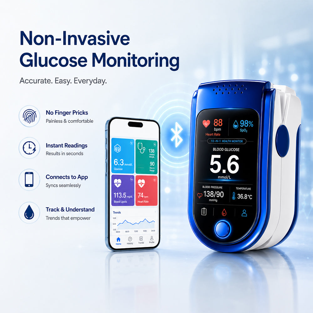 Health tracker with the companion phone app