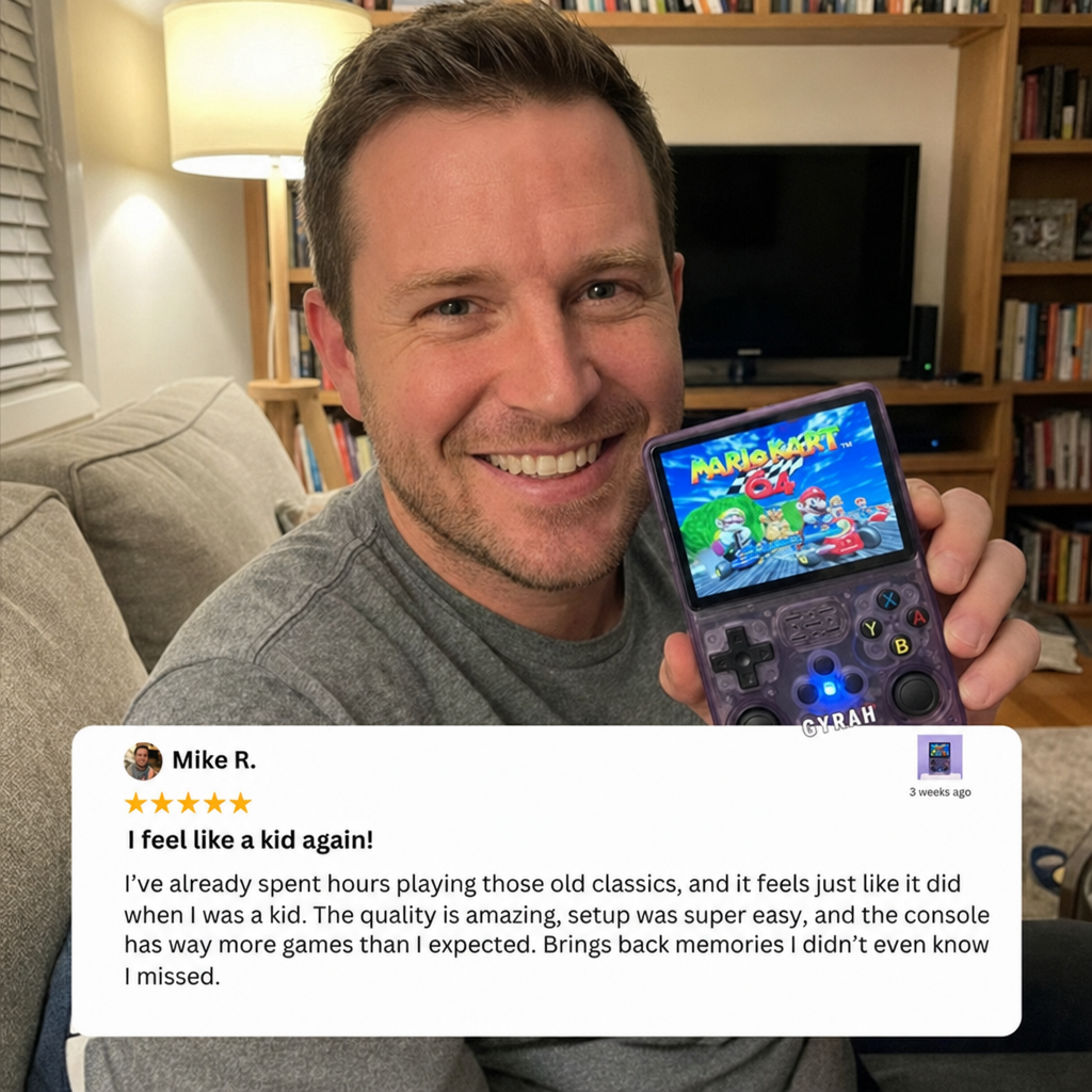 GYRAH ONE - RETRO GAMES CONSOLE