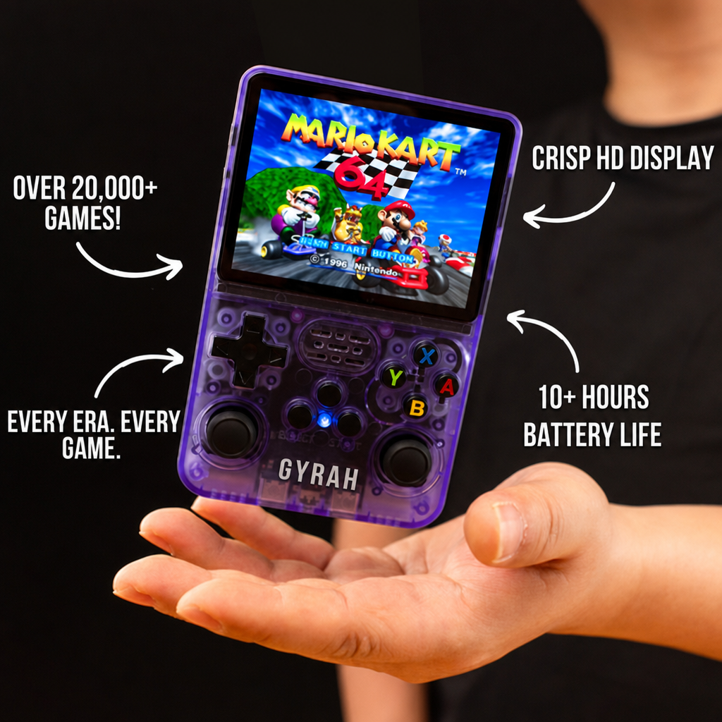 GYRAH ONE - RETRO GAMES CONSOLE