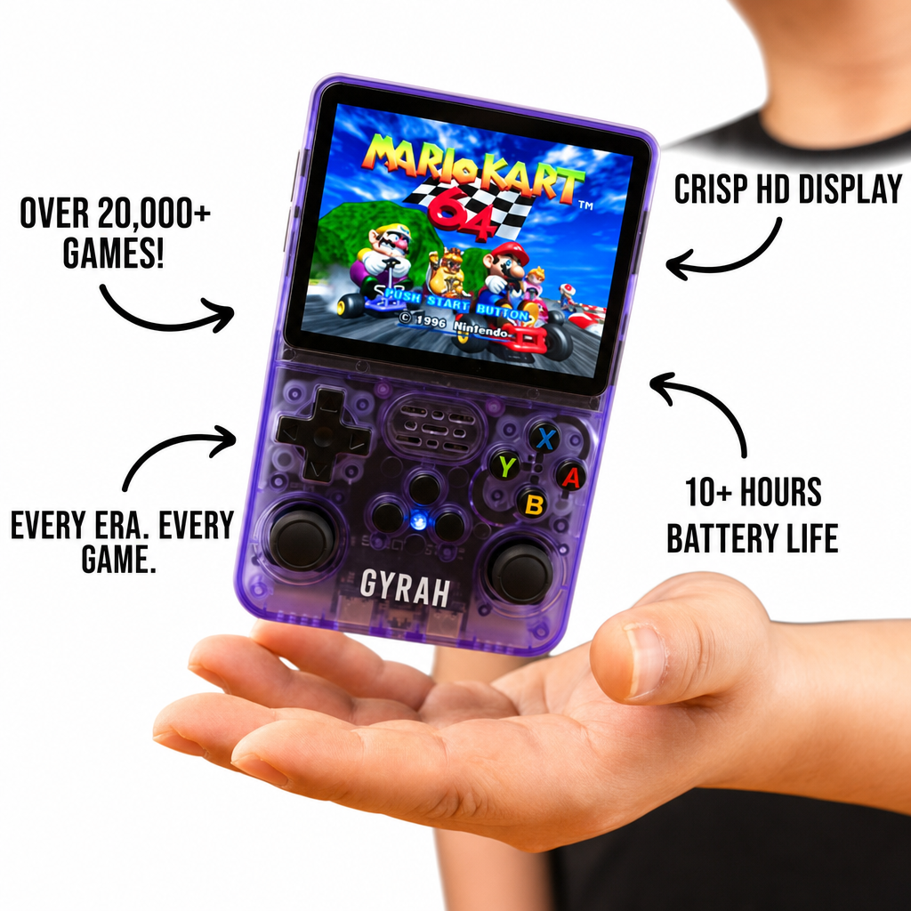 GYRAH ONE - RETRO GAMES CONSOLE