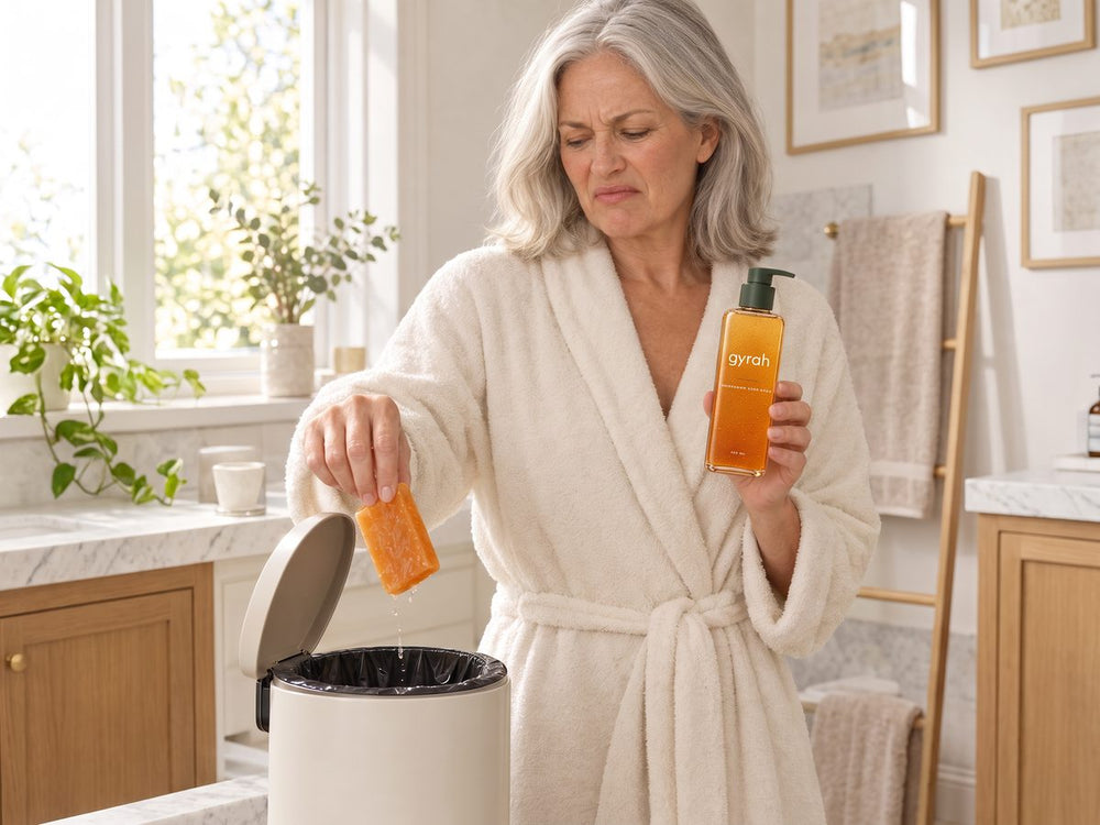 7 Reasons Women Over 50 Are Throwing Out Their Persimmon Soap Bars (And What They’re Using Instead)