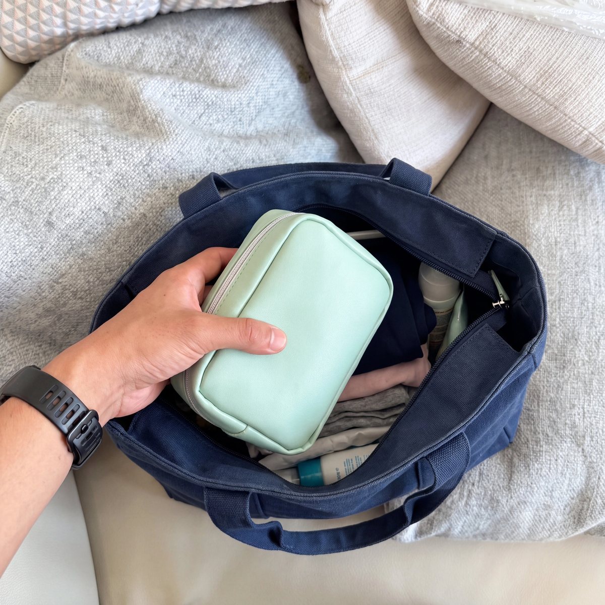 Pack Only the Pouches You Need